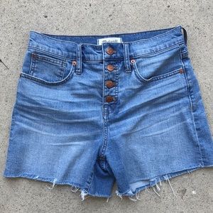 Madewell shorts size 26
